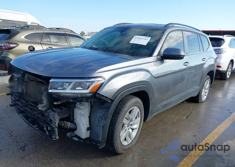 2021 Volkswagen Atlas 2.0T S z USA, uszkodzony, nr VIN 1V2GP2CA2MC600483